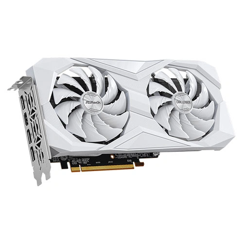ASRock RX 6600 Challenger White 8GB GDDR6 Graphics Card